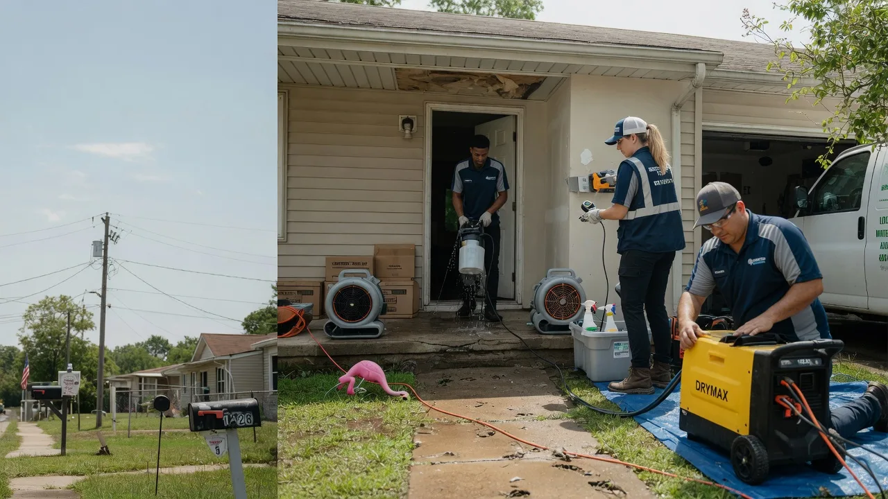 Storm Damage Water Removal in Milton, WI near me